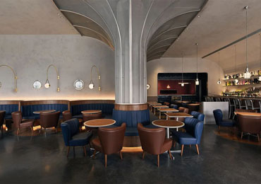 艺术万博manbetx网站商业空间运用:邂逅Virginian号游轮酒吧×西餐厅